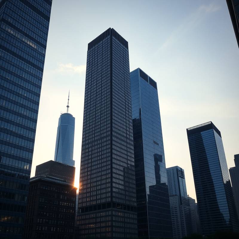 Office Buildings representing Corporate Law